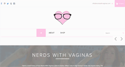 Desktop Screenshot of nerdswithvaginas.com